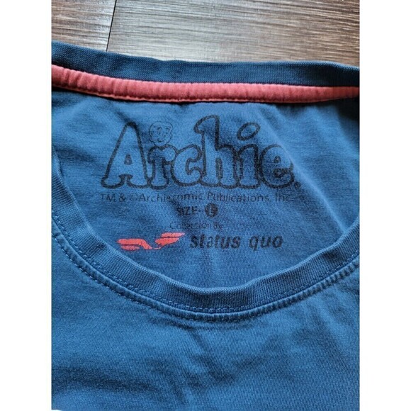 Archie We Are The Champions Graphic Crew Neck Short Sleeved Tee Shirt, Men's L - Picture 4 of 8
